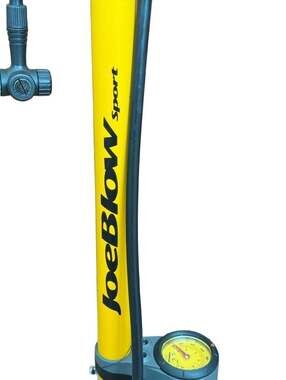 Topeak Joe Blow Sport Bike Floor Tire Pump Twin Head with Gauge 160 PSI